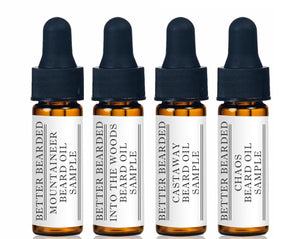 Beard Oil Sample Pack